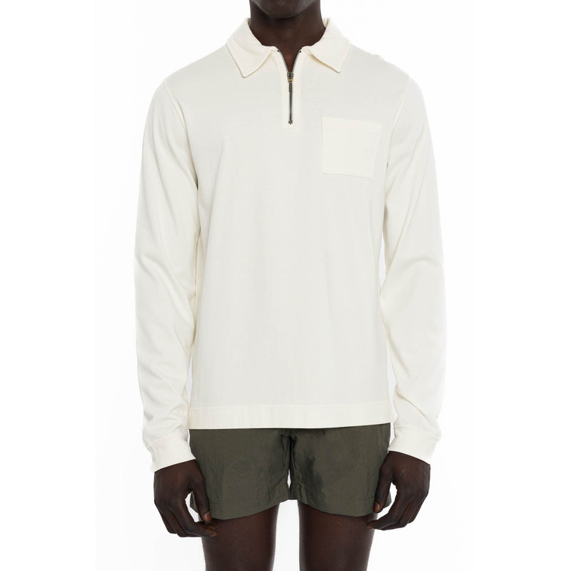 ZIPPERED OVER SHIRT - DOUBLE JERSEY