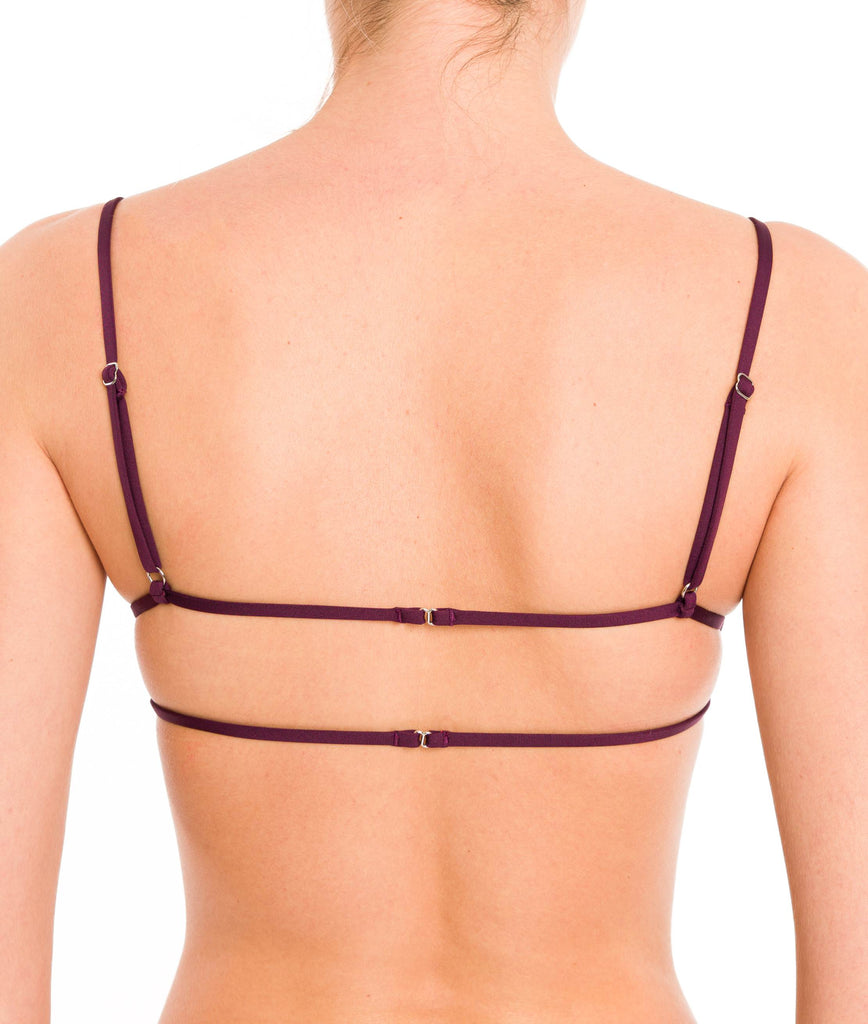 WINE CRETA TOP WITH MULTI-STRAP