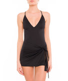 BLACK SHORT LYCRA WRAP