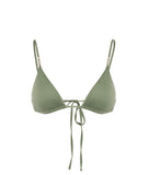 SAGE CIPRO TRIANGLE BIKINI TOP