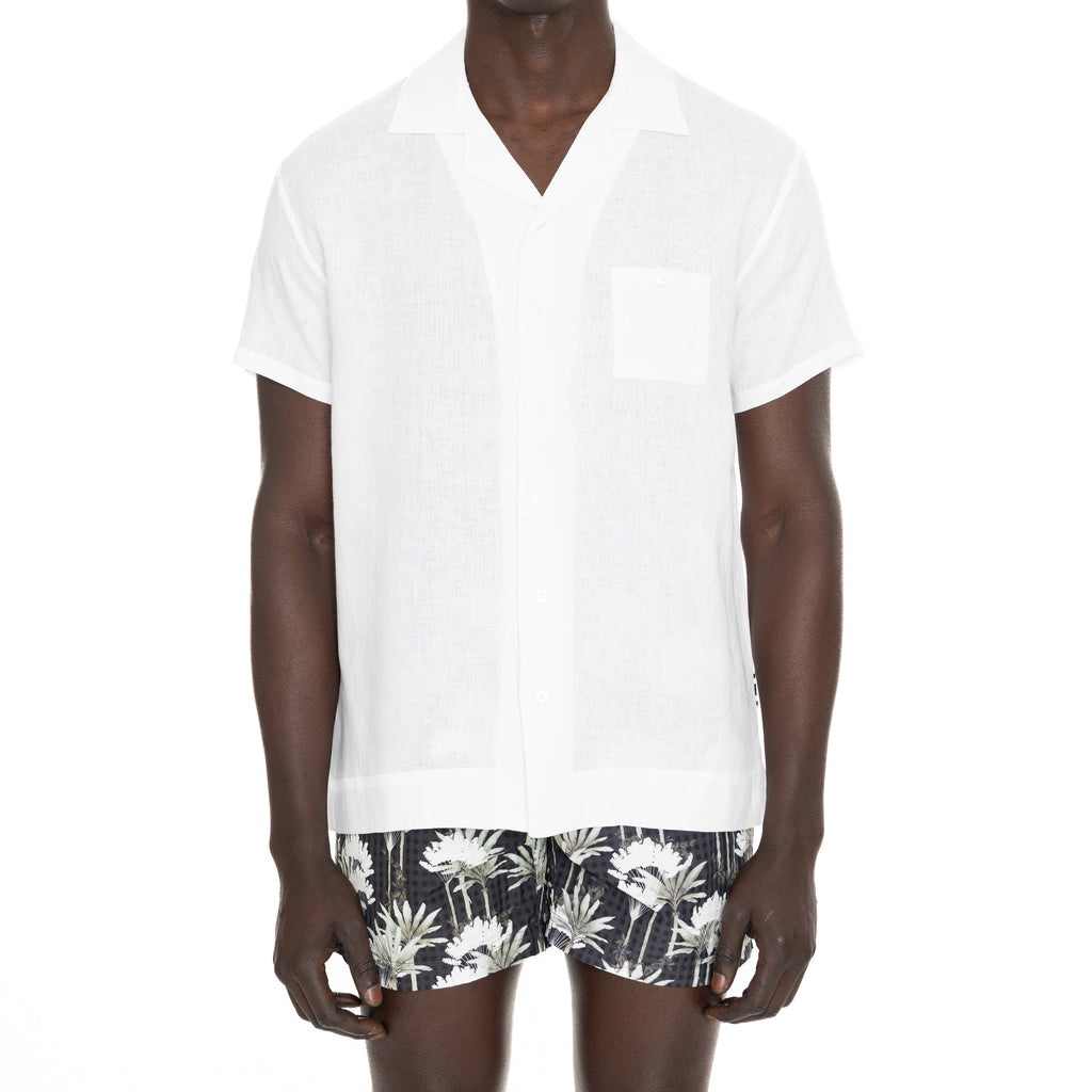 LINEN SHORT SLEEVE SHIRT