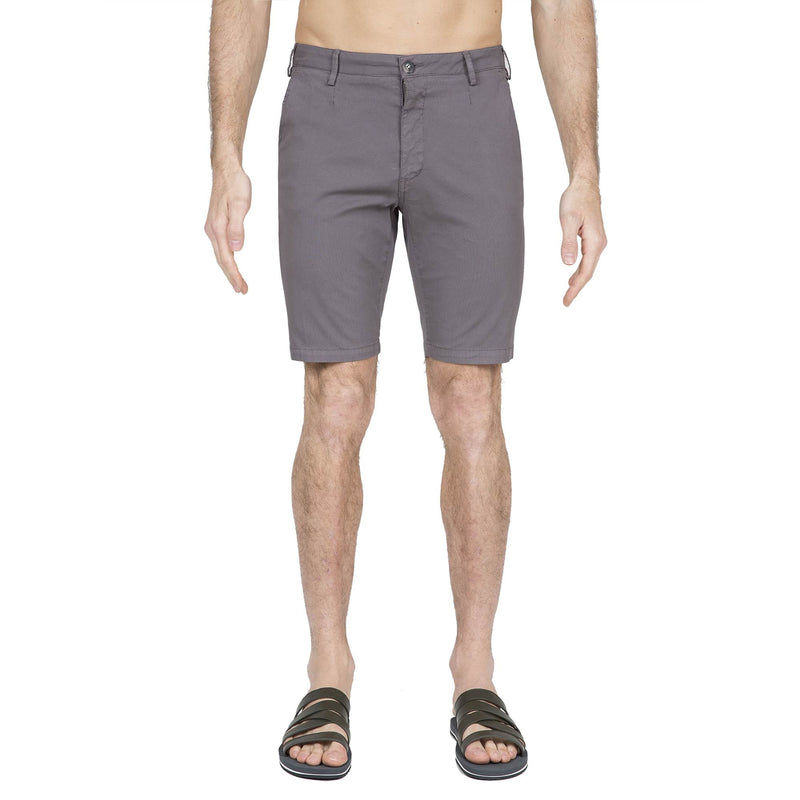 MID-LENGTH COTTON STRETCH WALKING SHORT