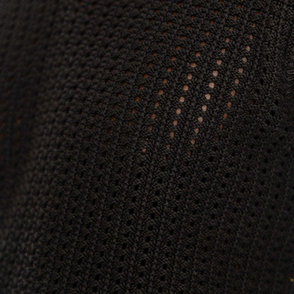 COTTON V-NECK GILET WITH OPEN STITCH