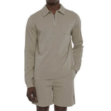 ZIPPERED OVER SHIRT - DOUBLE JERSEY