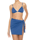 INK BLUE SHORT LYCRA WRAP