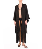 KIMONO WITH FRINGE