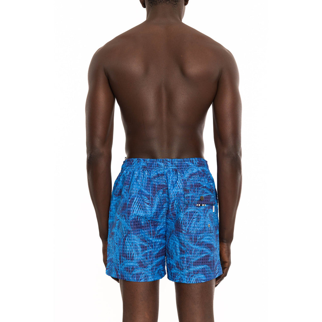 OCEAN ELASTICATED MID-LENGTH SWIM BOXER