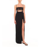 BLACK LONG LYCRA WRAP