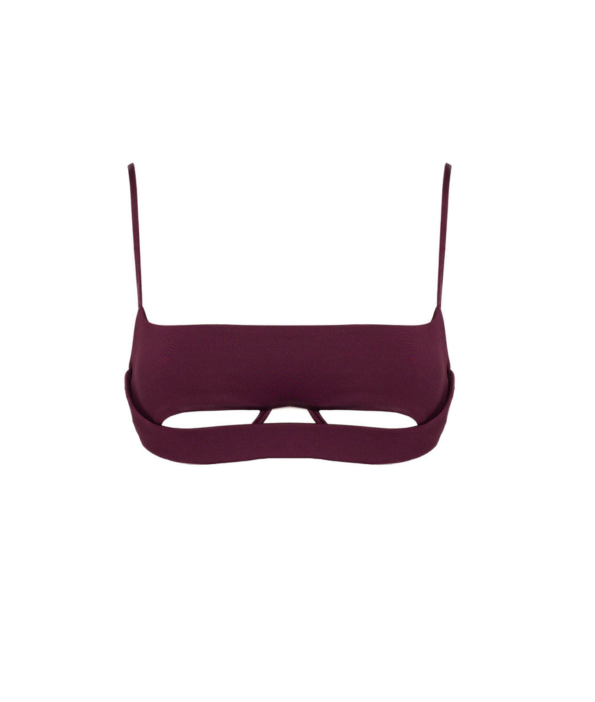 WINE CRETA TOP WITH MULTI-STRAP