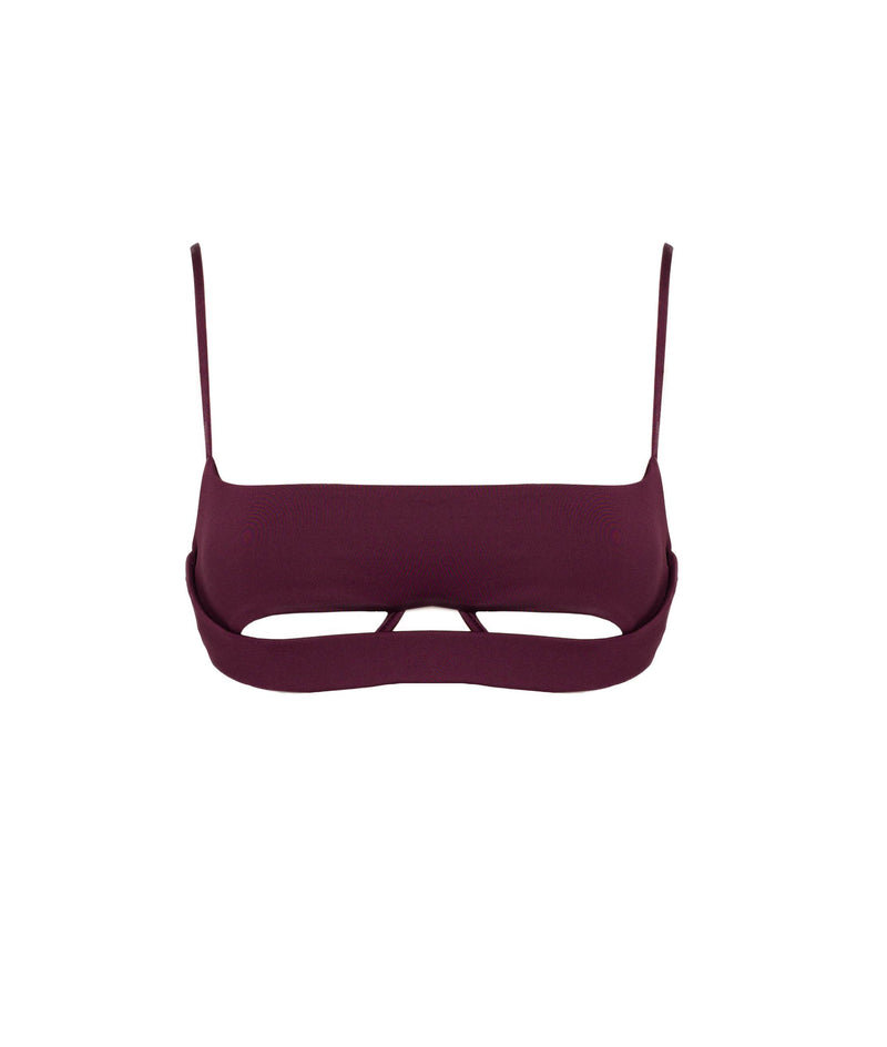 WINE CRETA TOP WITH MULTI-STRAP