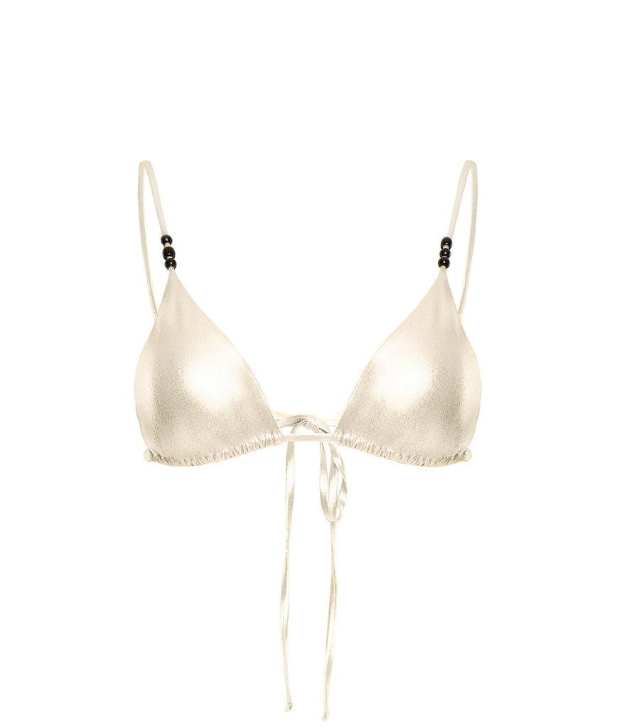 OPAL CIPRO TRIANGLE BIKINI TOP LAMINATED