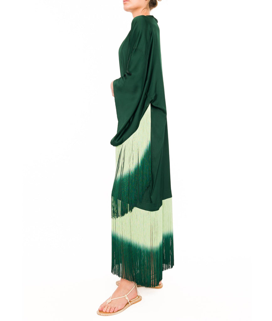 KIMONO WITH FRINGE