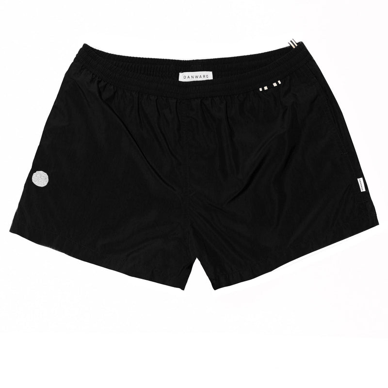 ELASTICATED BOXER WITH PALM TREE EMBROIDERY