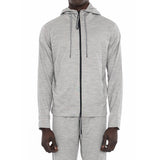 ZIPPERED HOODIE