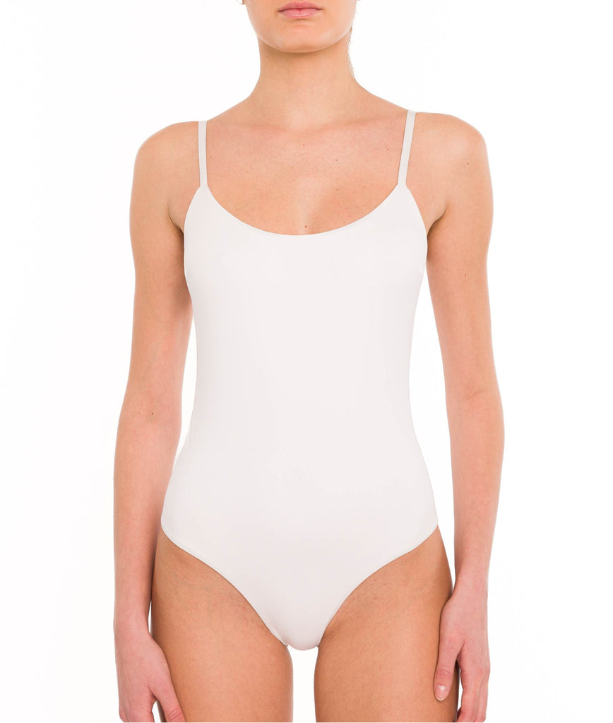 WHITE PONZA MAILLOT SWIMSUIT