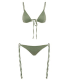 SAGE CIPRO BIKINI BOTTOM WITH DOUBLE STRAPS