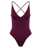 WINE PATMOS SWIMSUIT