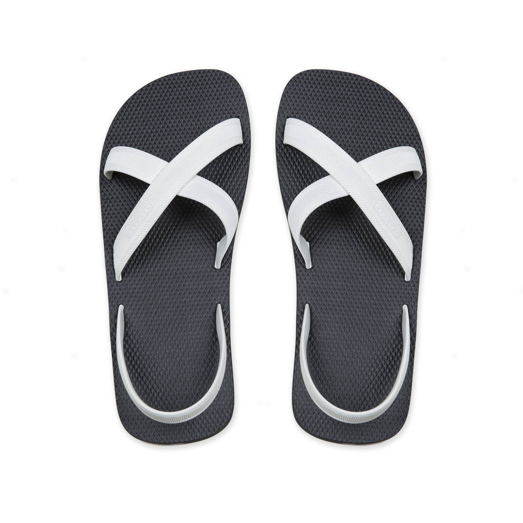 BICOLORED LUXE MICRO SLIDE WITH BACK HEAL STRAP