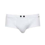 WHITE LYCRA BRIEF