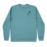 CREWNECK SWEATSHIRT WITH KOI EMBROIDERY