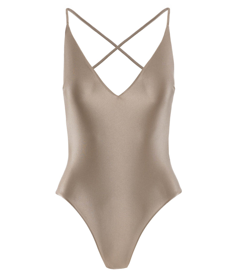 GOLD PATMOS SWIMSUIT