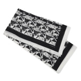 COTTON SILK PAREO WITH JAPANESE DRAGONFLY PRINT