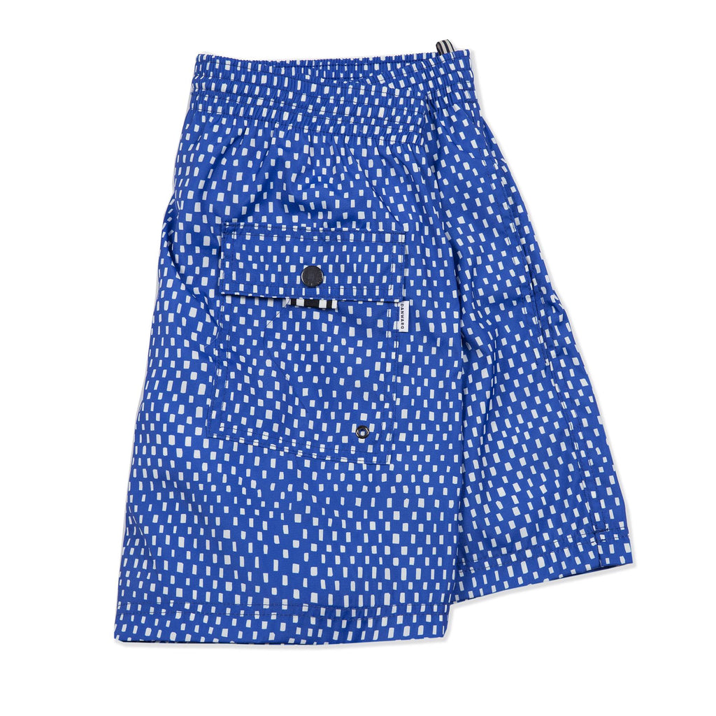 OCEAN ELASTICATED MID-LENGTH SWIM BOXER