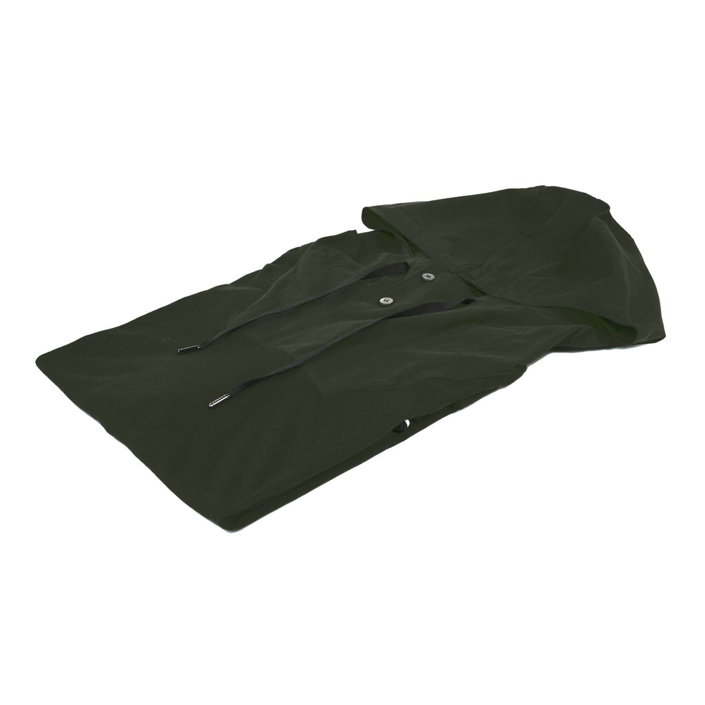 JERSEY LONG-SLEEVED T-SHIRT WITH POPLIN HOOD