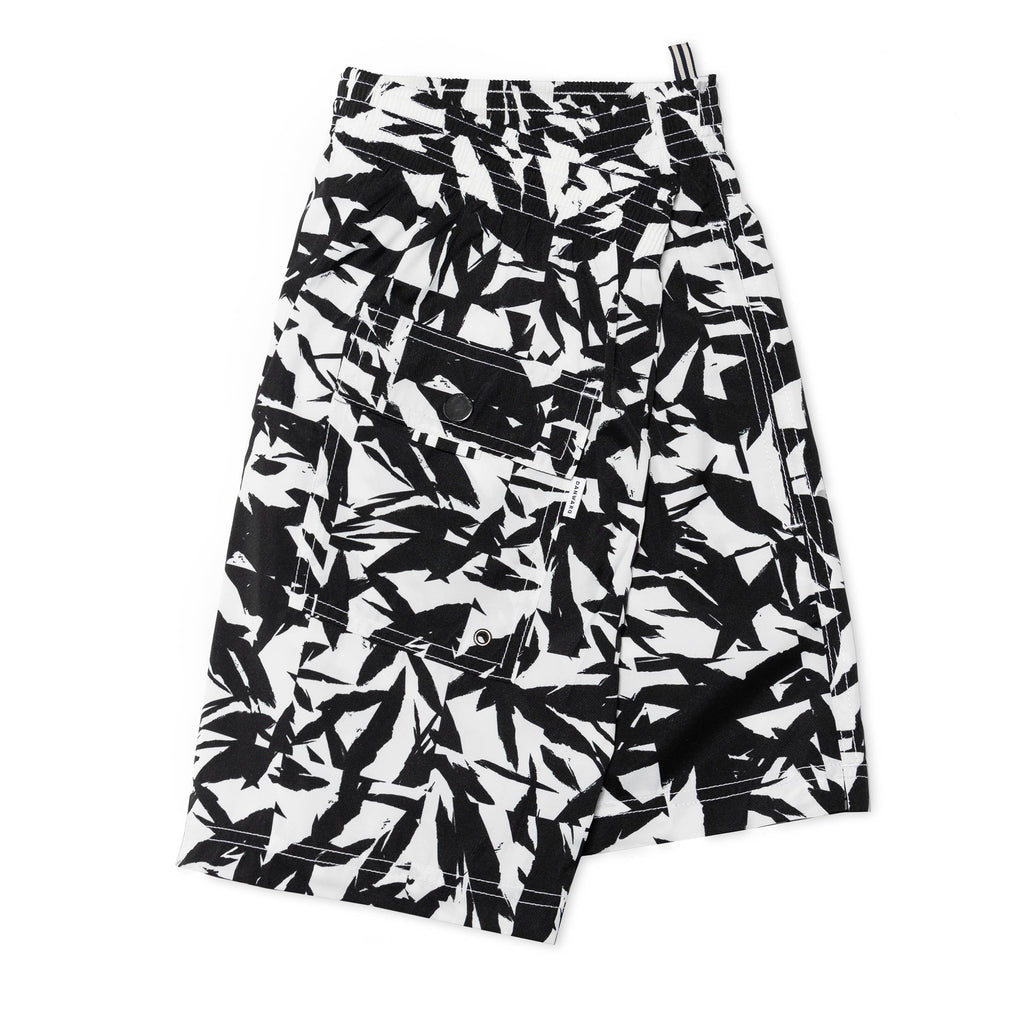 ELASTICATED MID-LENGTH SWIM BOXER