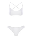 WHITE MALTA BIKINI BOTTOM