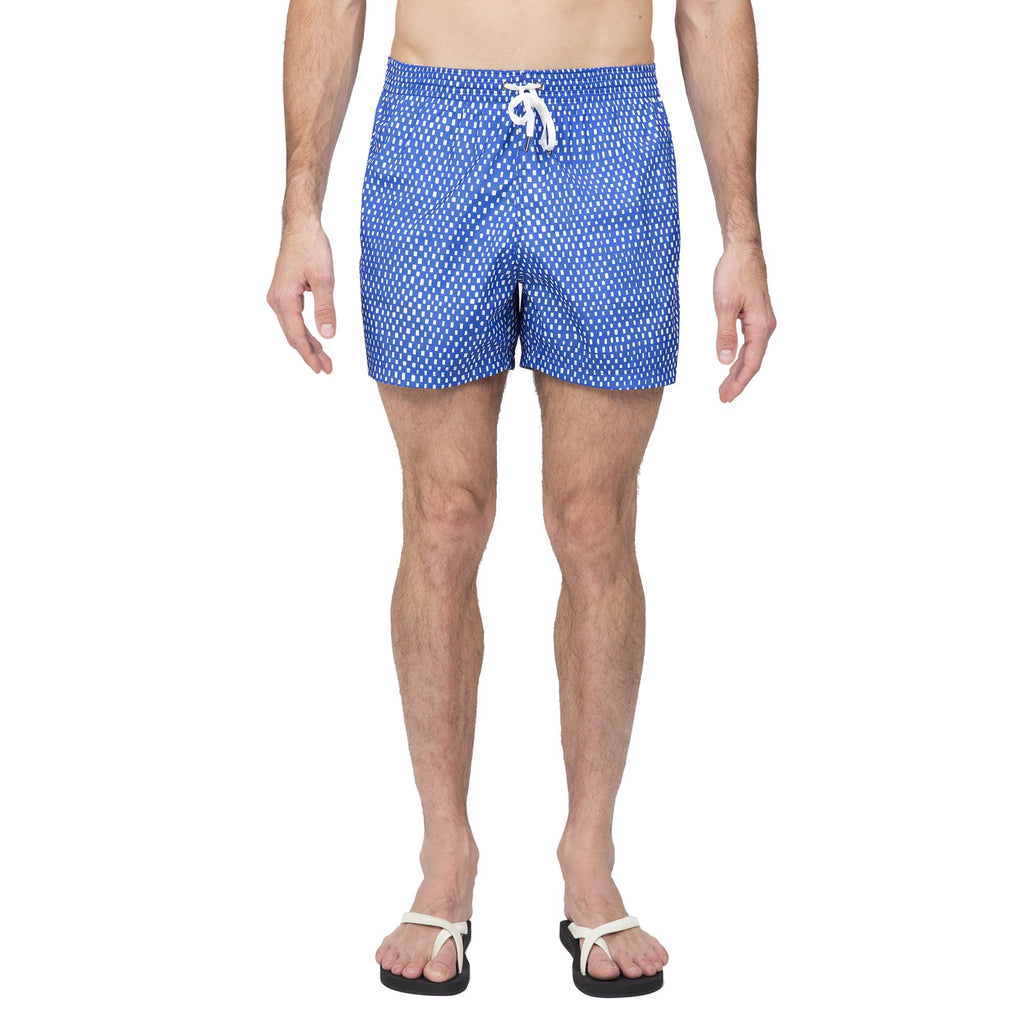 OCEAN ELASTICATED MID-LENGTH SWIM BOXER