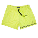 LEMON ELASTICATED SWIM SHORT