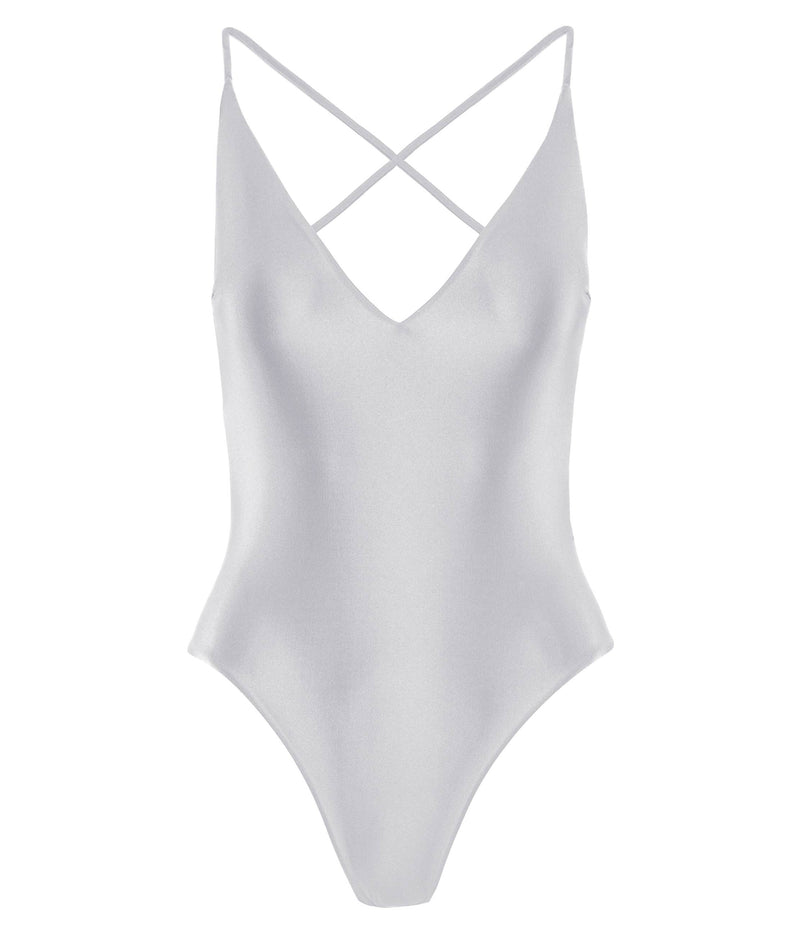 SILVER PATMOS SWIMSUIT