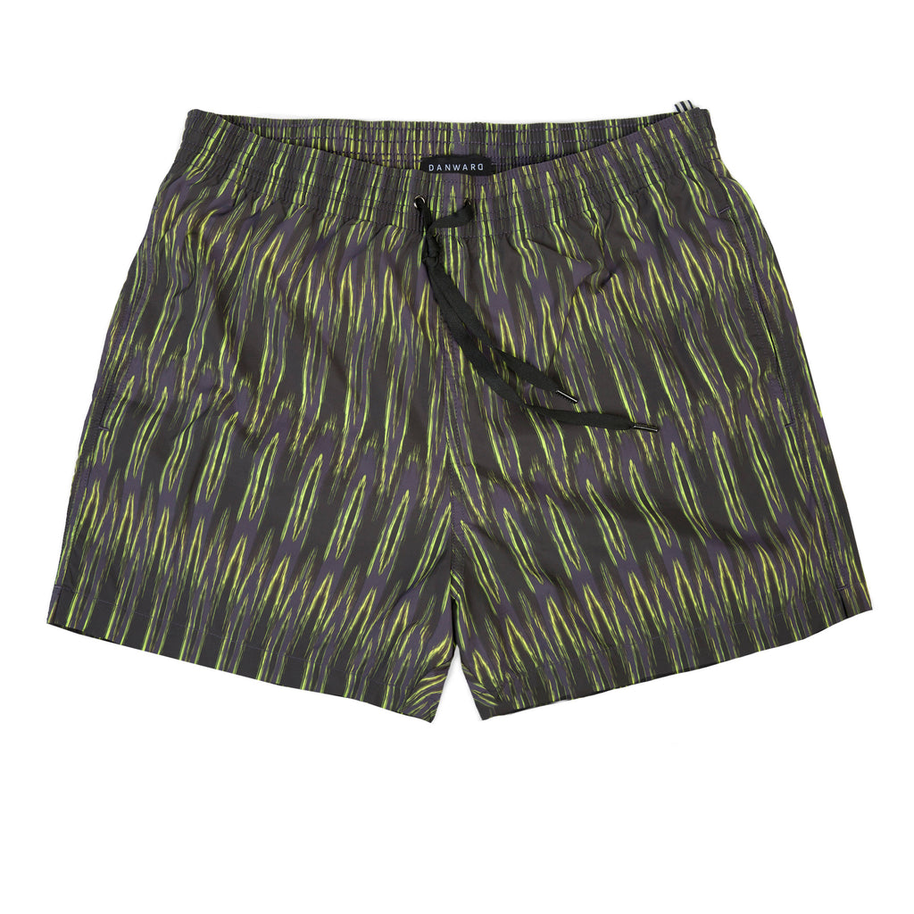 SLATE ELASTICATED MID-LENGTH SWIM SHORT