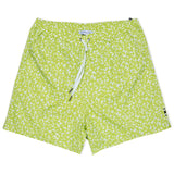 LEMON PRINT ELASTICATED MID-LENGTH SWIM SHORT