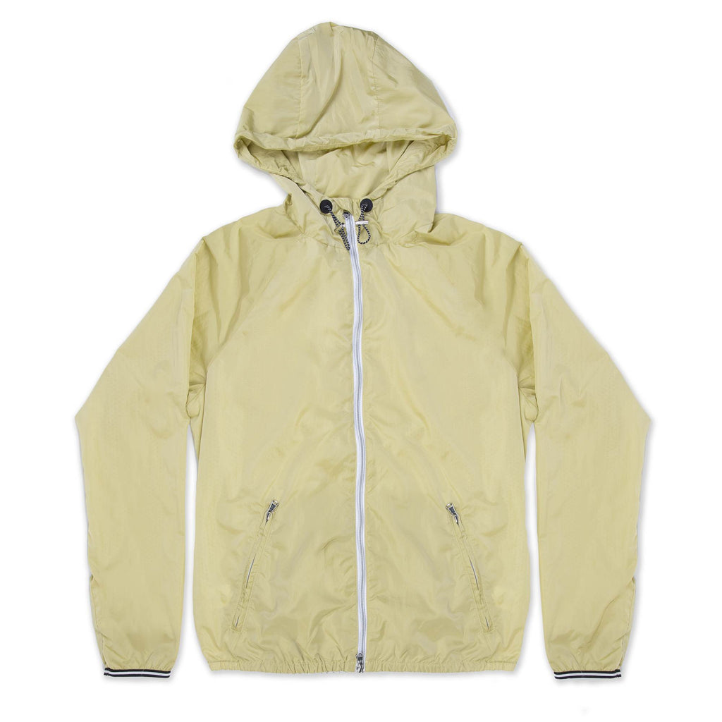 HOODED WIND BREAKER WITH RAGLAN SLEEVES