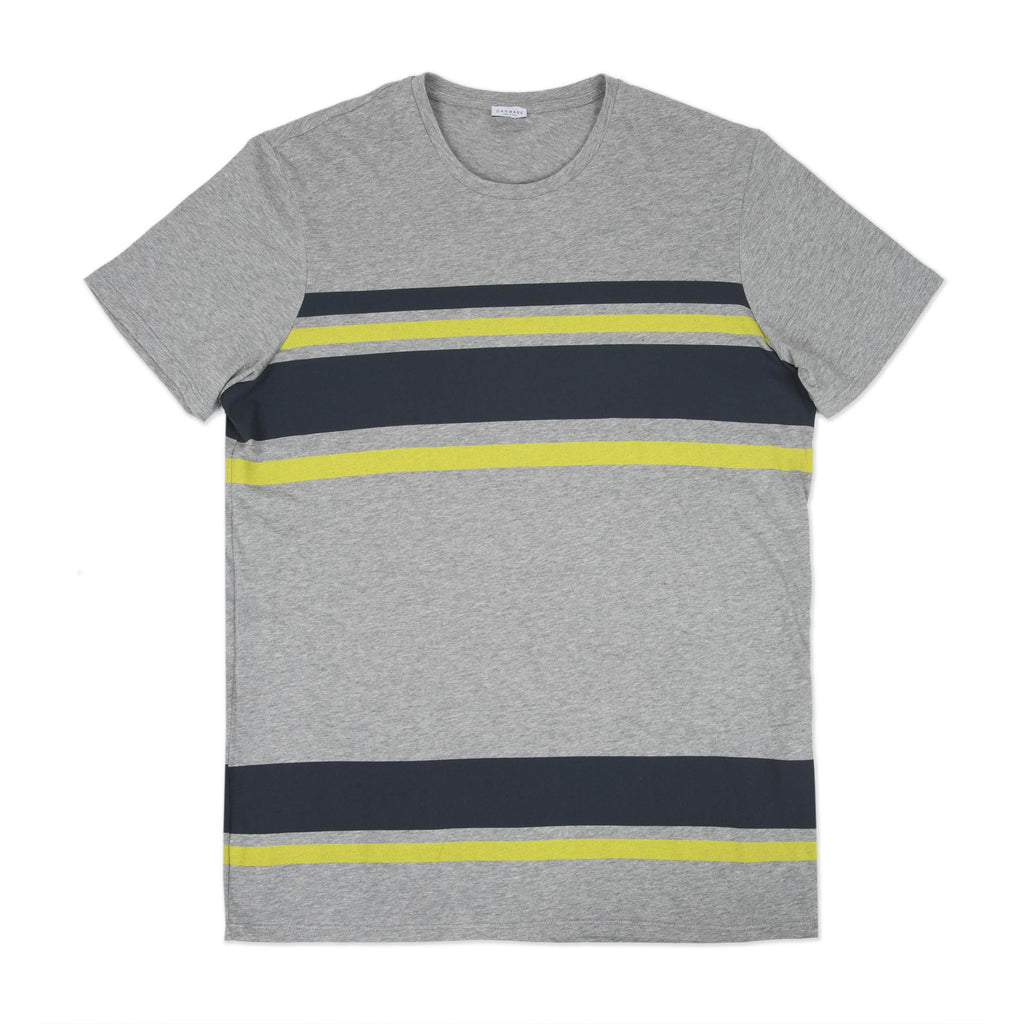 COTTON JERSEY T-SHIRT WITH BICOLOR PRINT