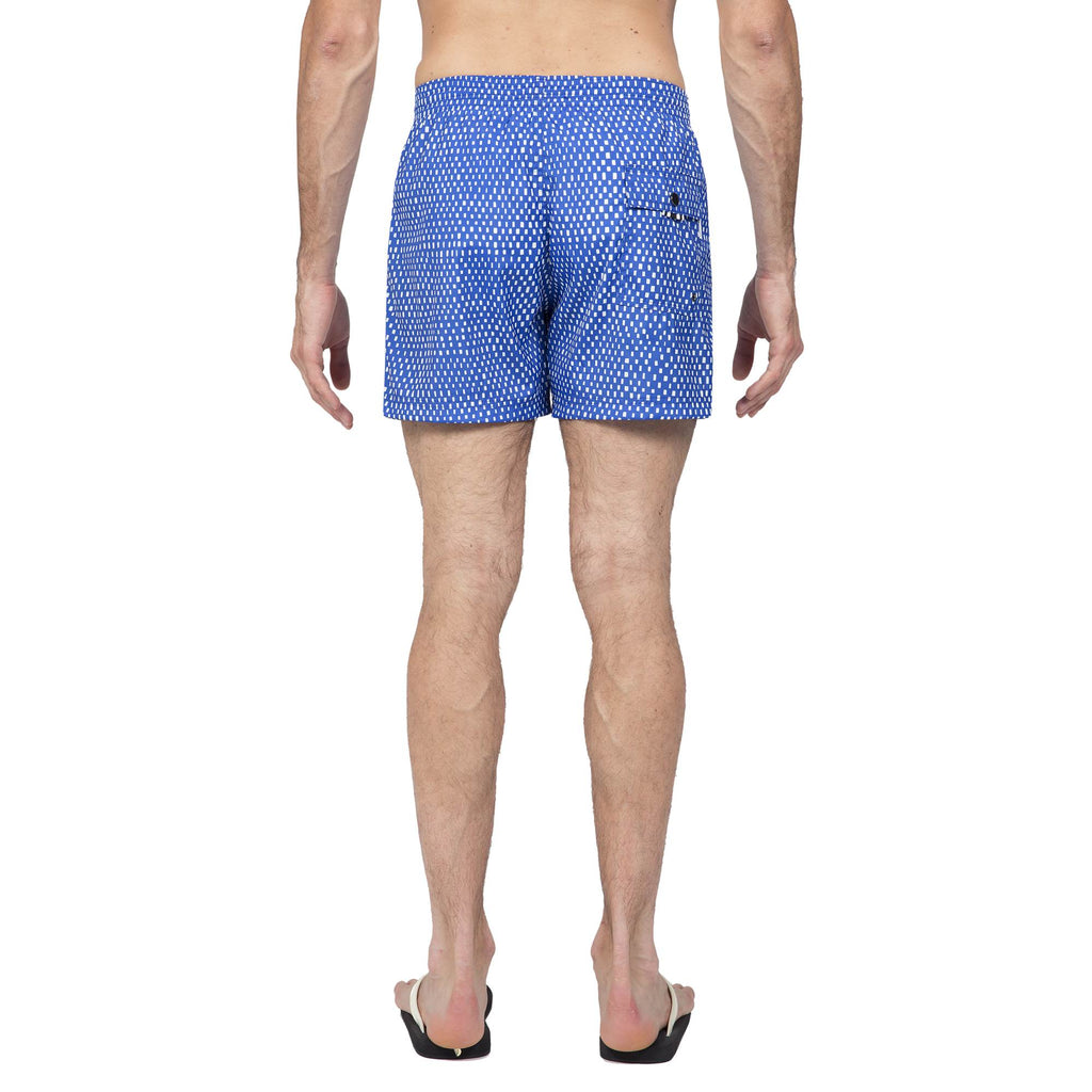 OCEAN ELASTICATED MID-LENGTH SWIM BOXER