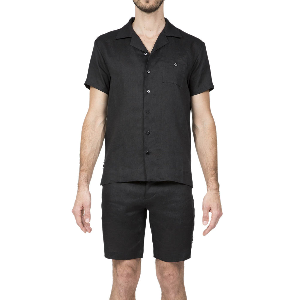 LINEN SHORT SLEEVE SHIRT