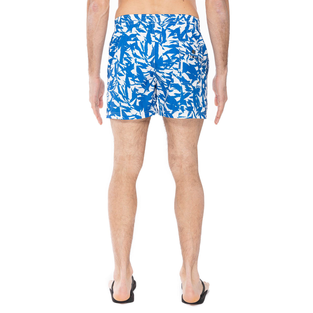 ELASTICATED MID-LENGTH SWIM BOXER