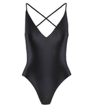 BLACK PATMOS SWIMSUIT
