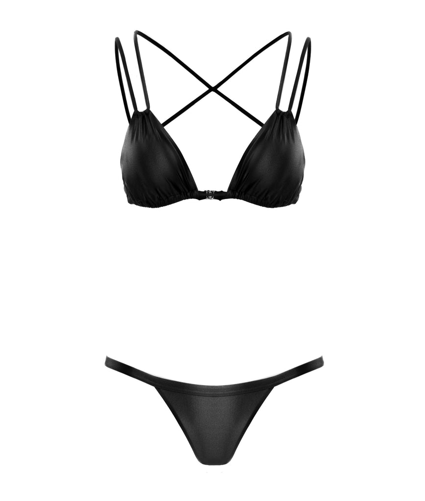 BLACK IDRA BIKINI BOTTOM
