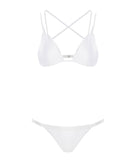 WHITE IDRA BIKINI BOTTOM