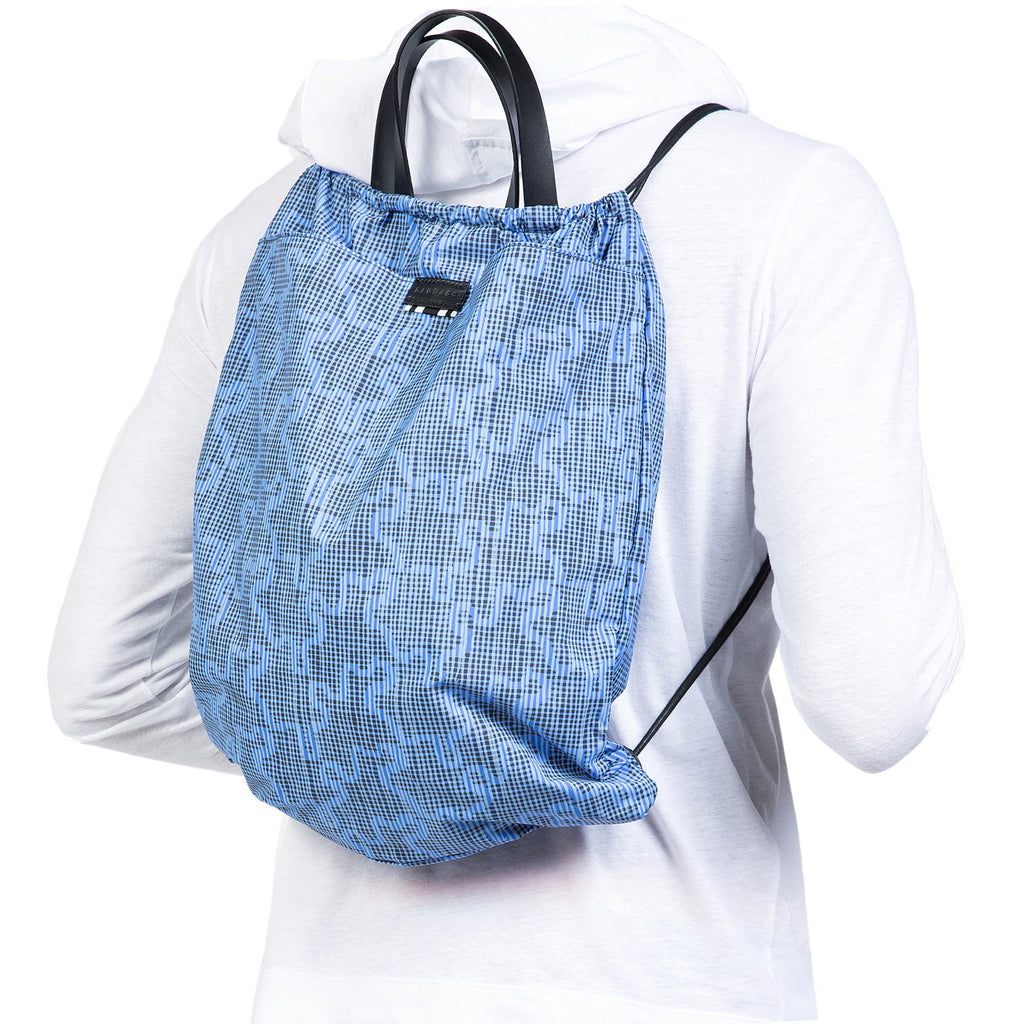 SMALL NYLON TOTE | BACK PACK WITH PRINT