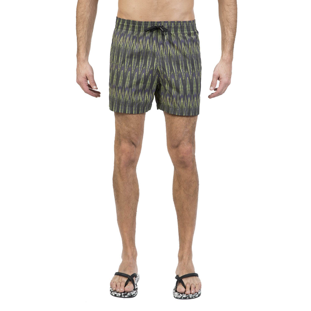 SLATE ELASTICATED MID-LENGTH SWIM SHORT