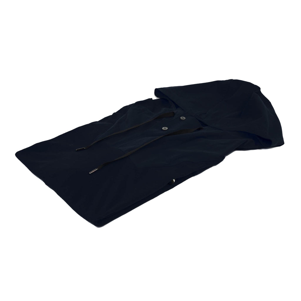 JERSEY LONG-SLEEVED T-SHIRT WITH POPLIN HOOD