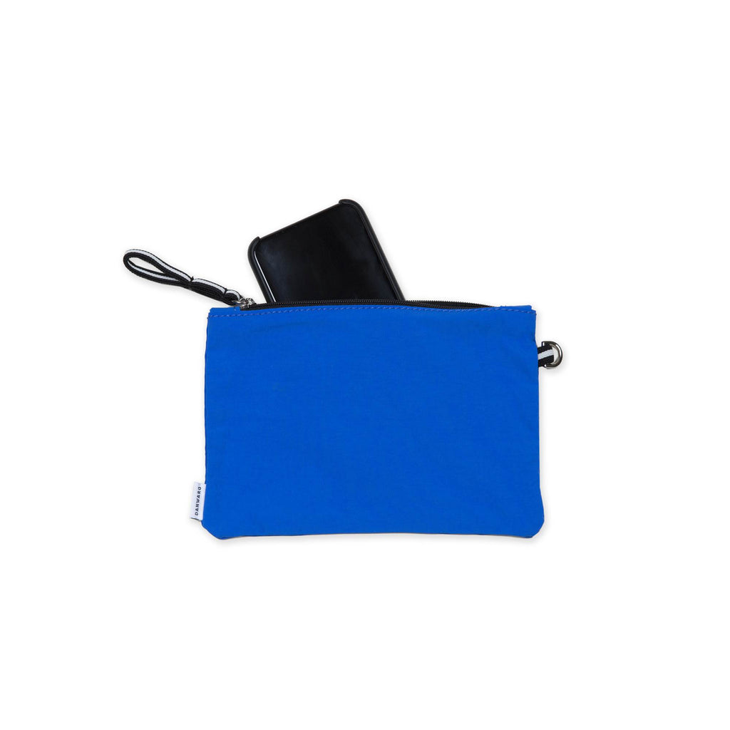 SMALL NYLON ZIPPERED POCHETTE