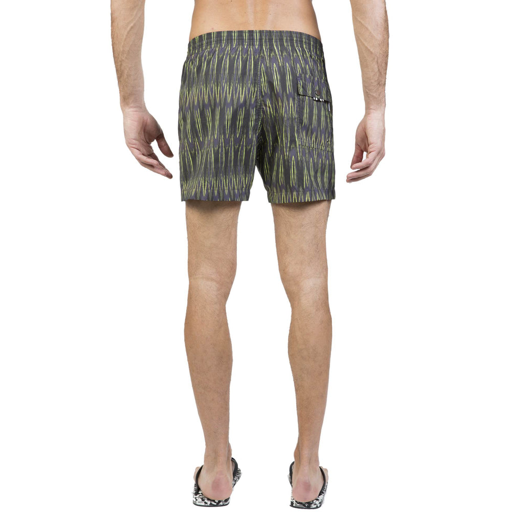SLATE ELASTICATED MID-LENGTH SWIM SHORT