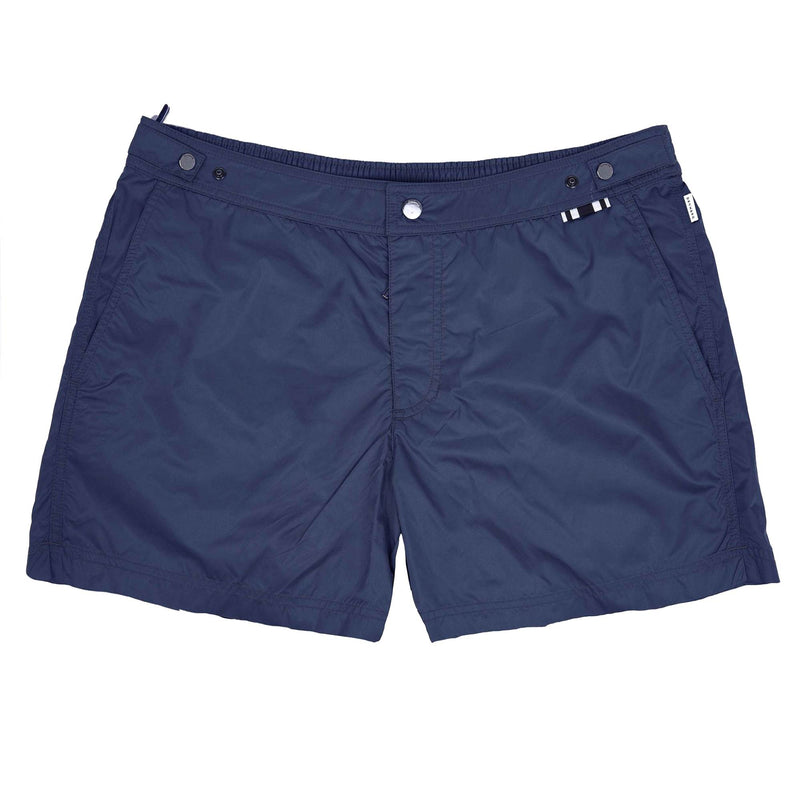 NAVY TAILORED SWIM SHORT