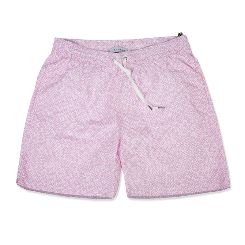 ROSE ELASTICATED MID-LENGTH SWIM SHORT